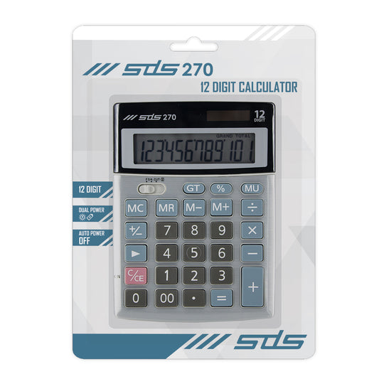 SDS Calculator 12 Digit