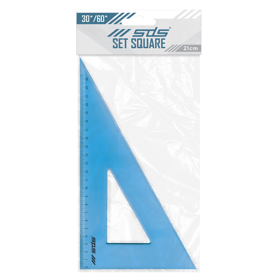 SDS Set Square 30/60 Degree 21cm