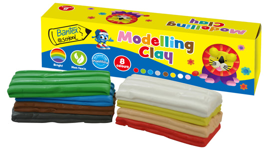 BANTEX @School Modelling Clay 500GMS - 8 Per Box