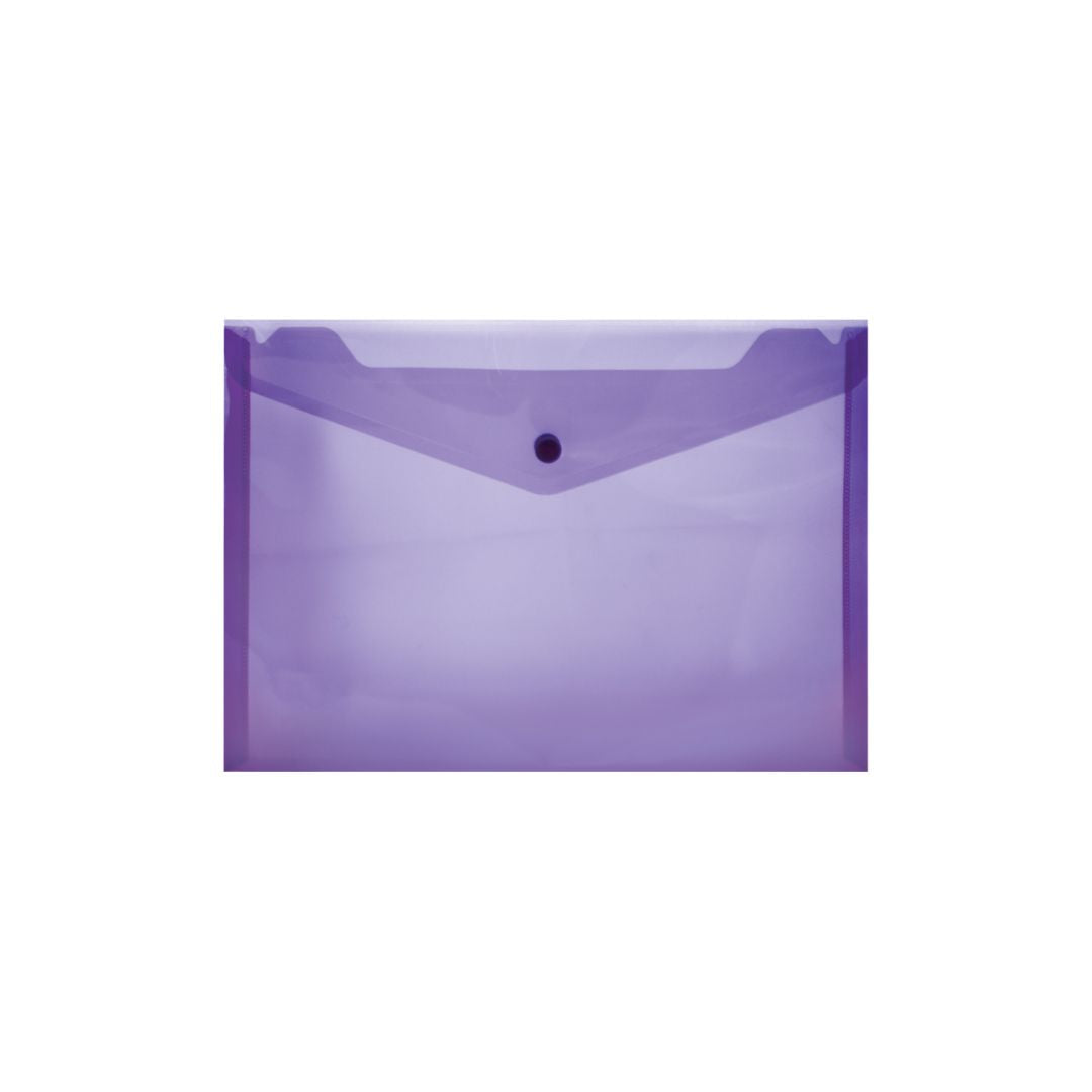 TREELINE Folder A4 PVC Carry Folder with Stud 180 micron
