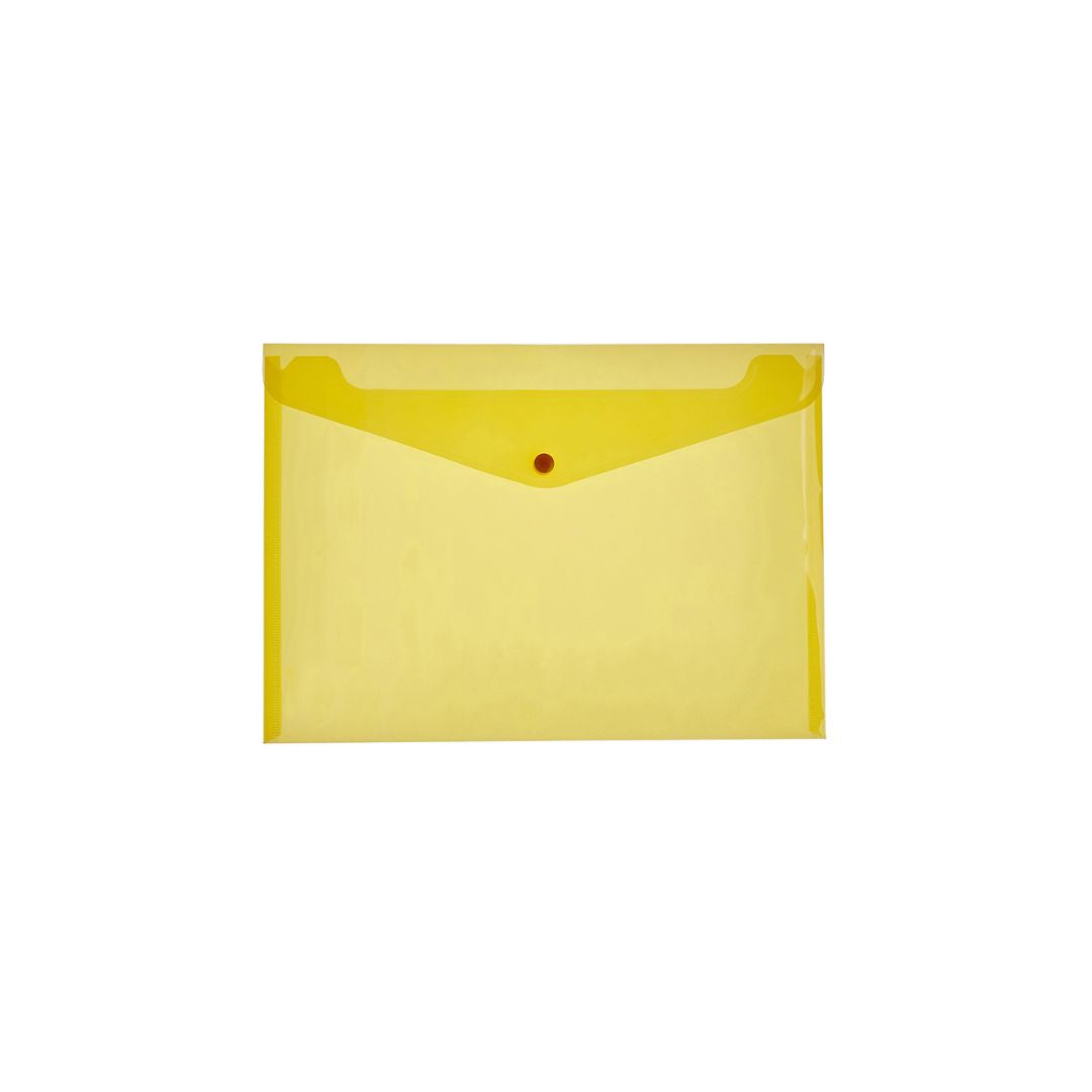 MEECO Folder A4 PVC Carry Folder with Stud 180 micron