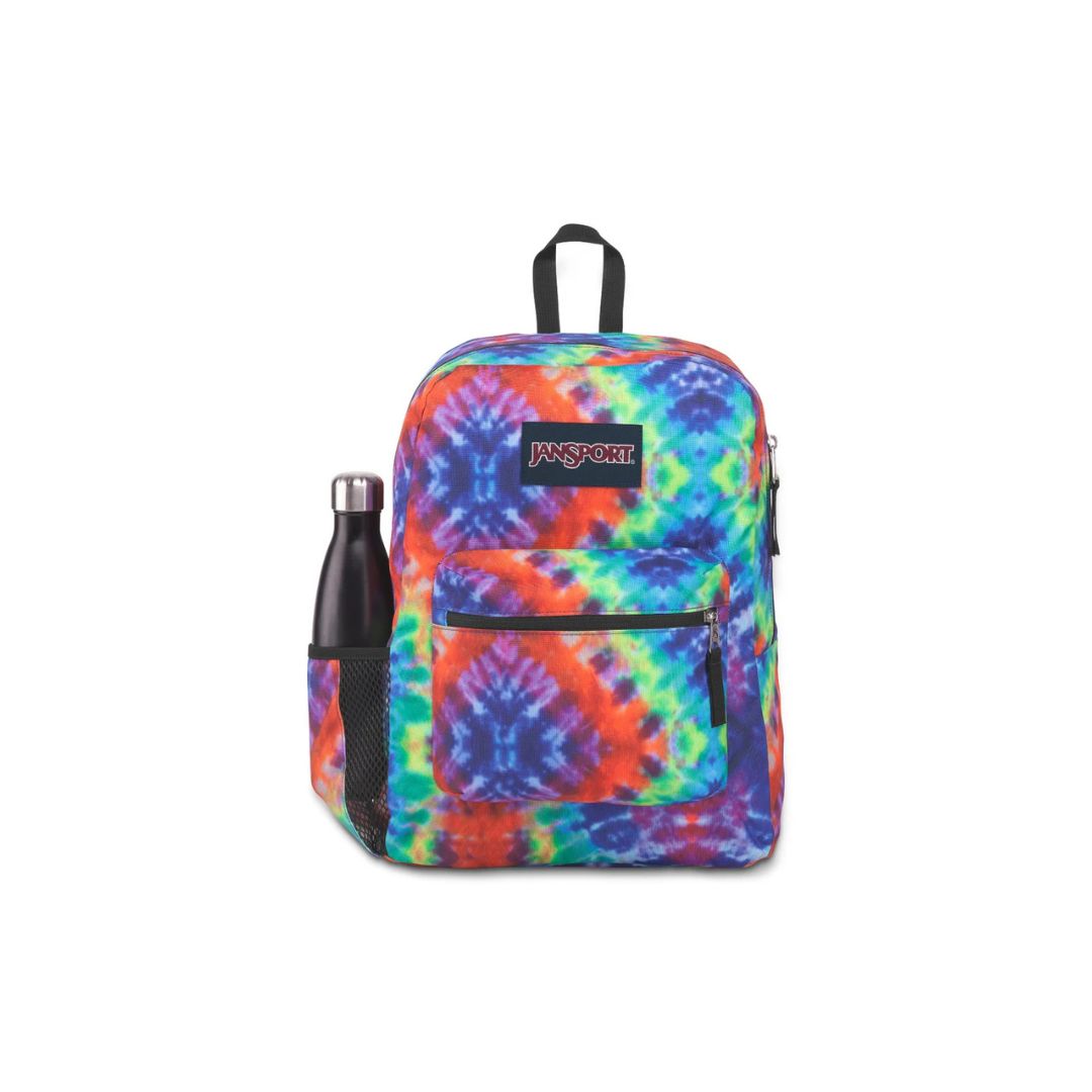 cross town jansport backpack JANSPORT Cross Town Backpack Printed Hippie Days – TradInno
