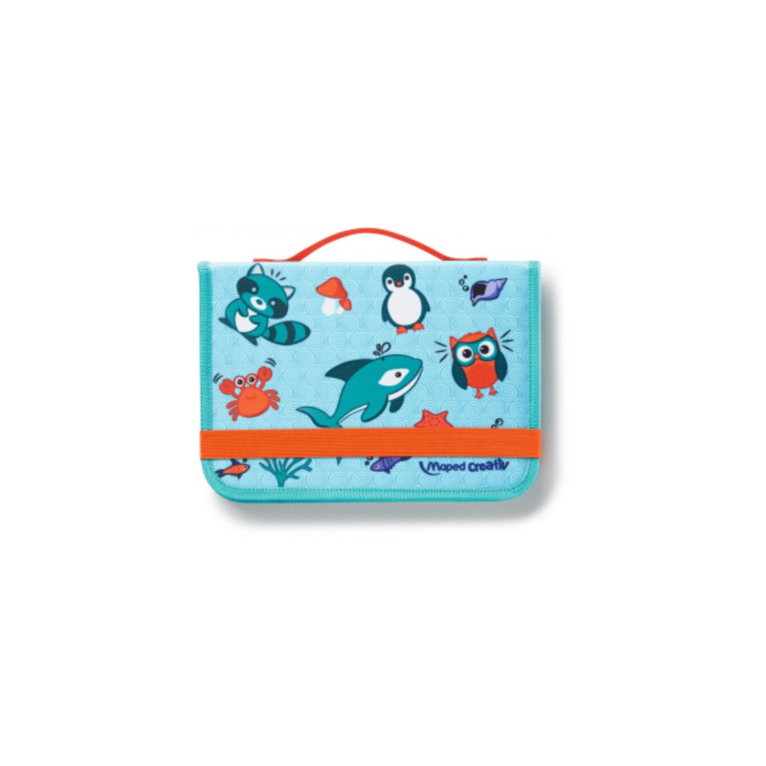 MAPED CREATIV TRAVEL BOARD Erasable Drawing ANIMALS