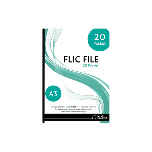 A3 Flic File Pocket File 20 Page
