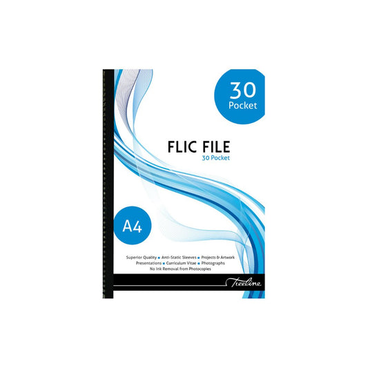 A4 Flic File Pocket File 30 Page