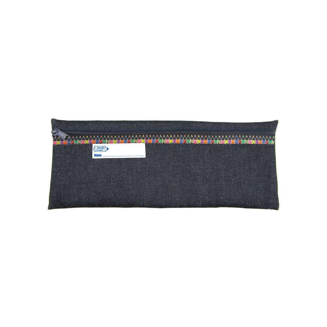 BANTEX 32cm Flat Pencil Bag with Zip