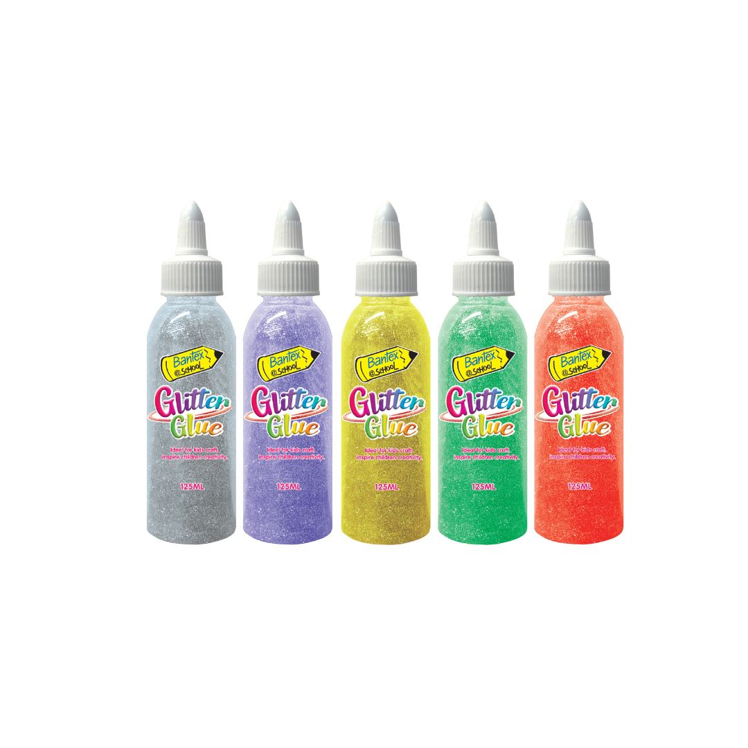 BANTEX @School Glitter Glue - Metallic 125ML