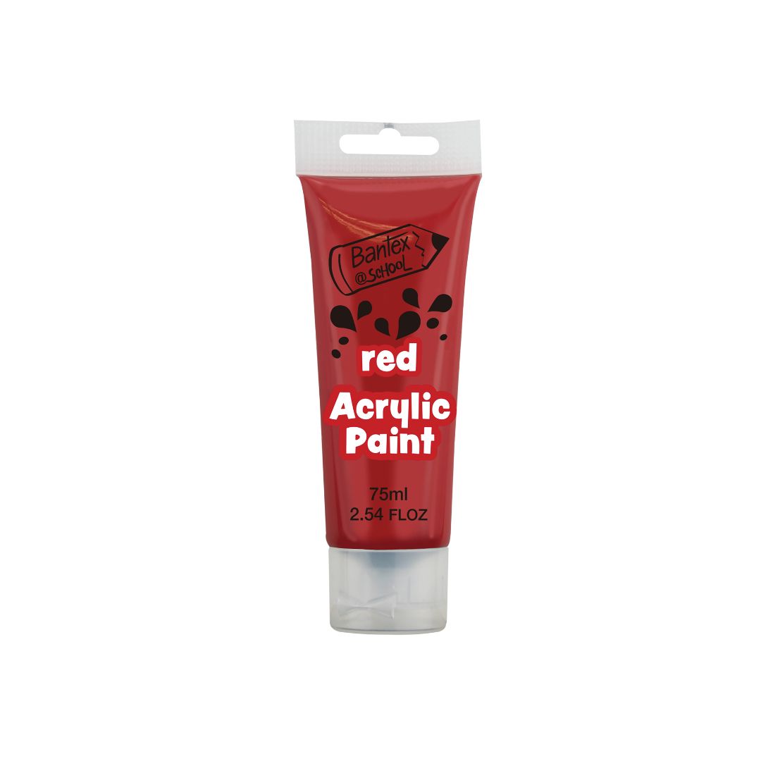BANTEX @School Acrylic Paint - 75ml - Standard Colours