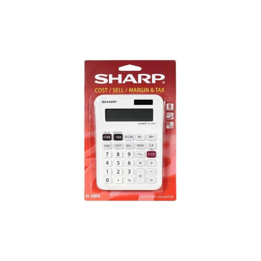 SHARP EL231 LB Calculator 8 Digit 3 Key Memory
