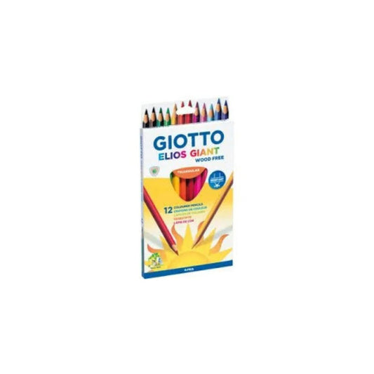 GIOTTO ELIOS GIANT Coloured Pencils 12's