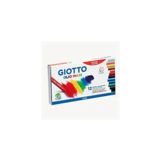 GIOTTO OLIO MAXI Oil Pastels 12'S