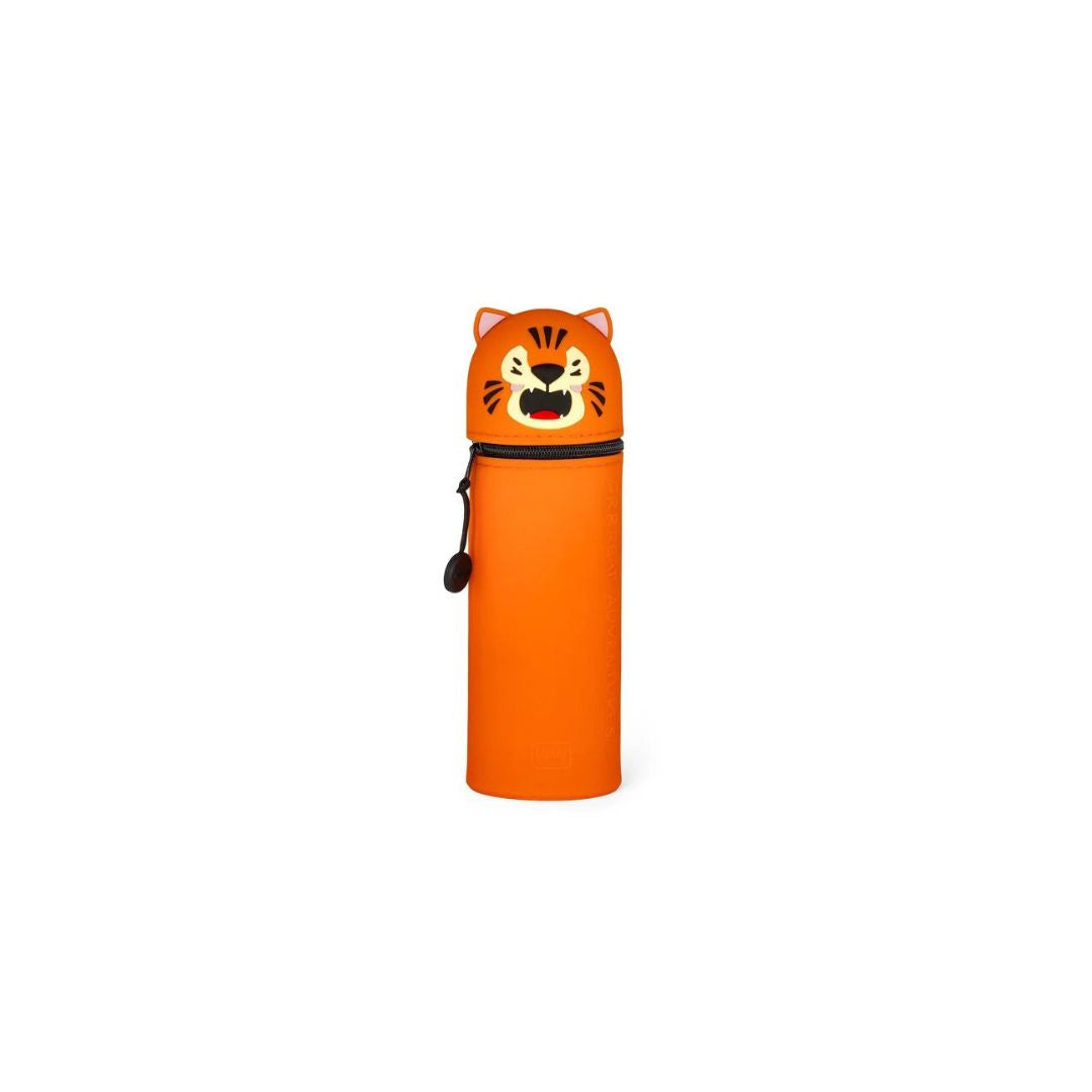 LEGAMI Soft Silicone Pencil Case Tiger