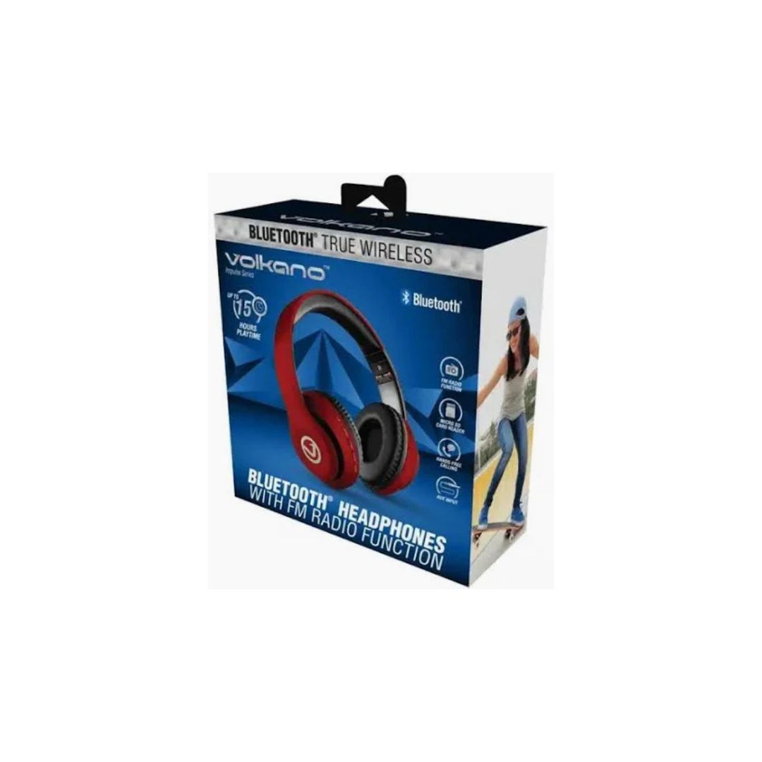 VOLKANO Impulse Series Bluetooth Headphones with Mic