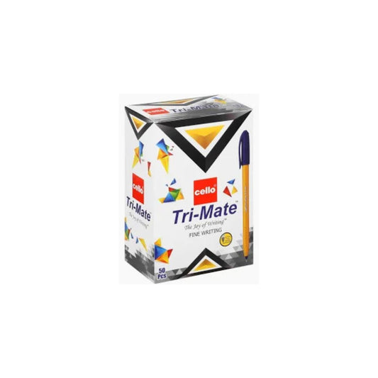 BIC Cello Trimate Pen Box of 50