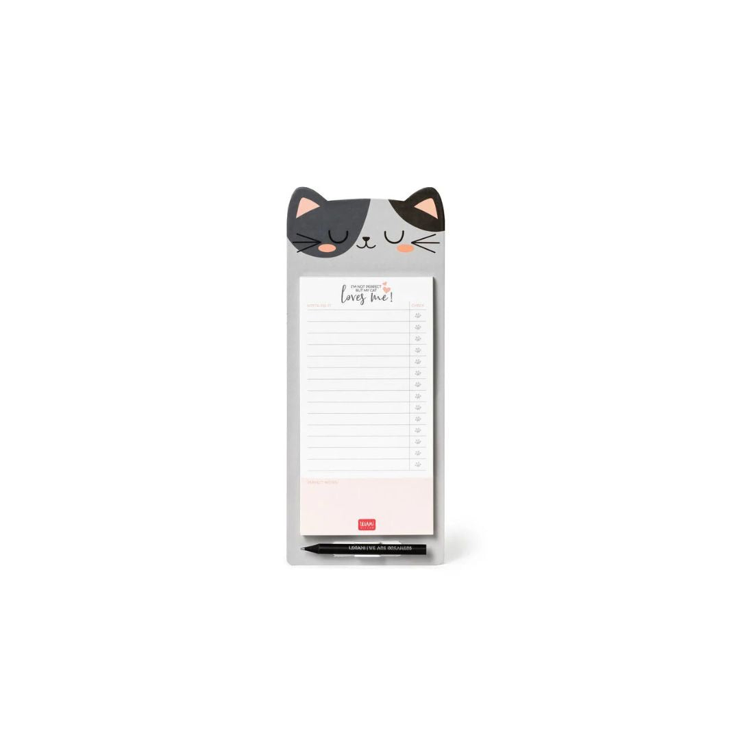 LEGAMI Magnetic Notepad Kitty
