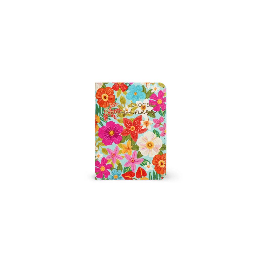 LEGAMI Passport Holder Flowers