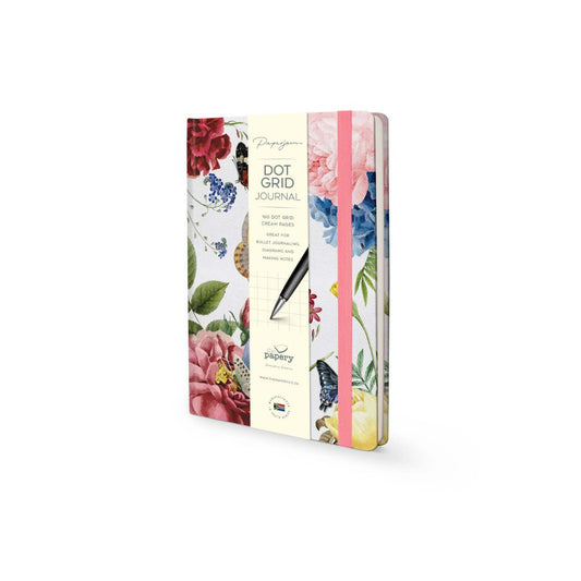 THE PAPERY A5 Beautiful Butterflies Hard Cover Journal 160 Pages