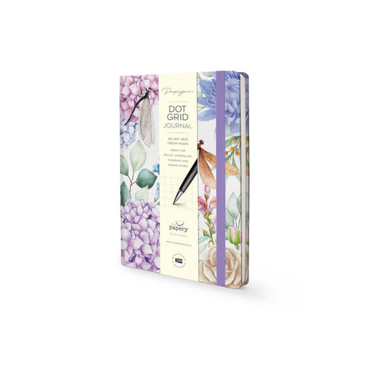 THE PAPERY A5 Dragonflies Hard Cover Journal 160 Pages