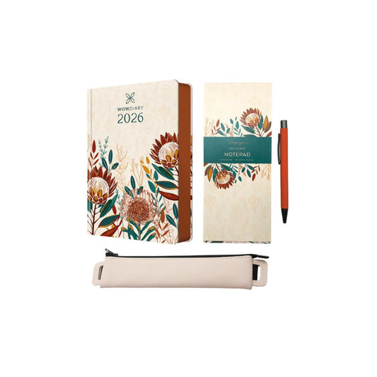 THE PAPERY A5 Designer Bundle Hardcover WOW Diary 2026