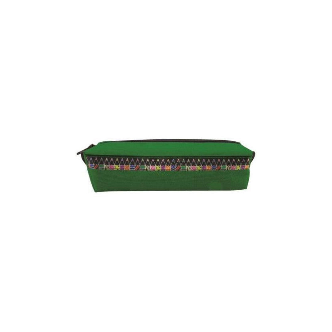 BANTEX 22cm Square Panache Pencil Bag with Pencil Ribbon