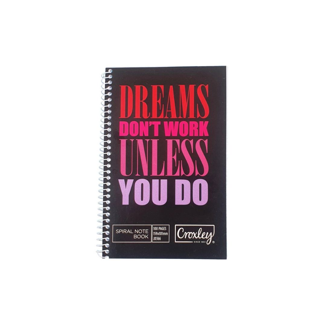 JD366 CROXLEY A4 Wiro Notebook 100 Pg