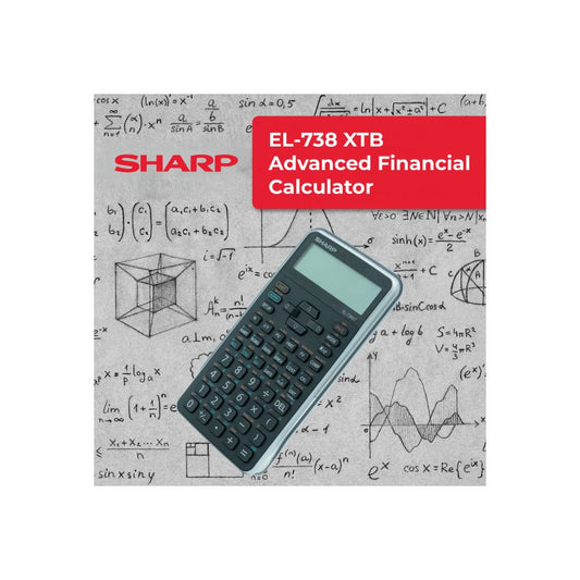 SHARP EL738 XTB Financial Business Calculator