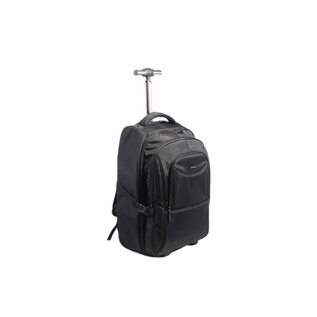 KINGSONS Prime 15.6" Laptop Trolley Backpack Black