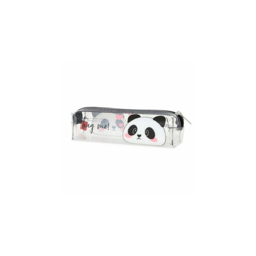 LEGAMI Transparent Pencil Case Panda