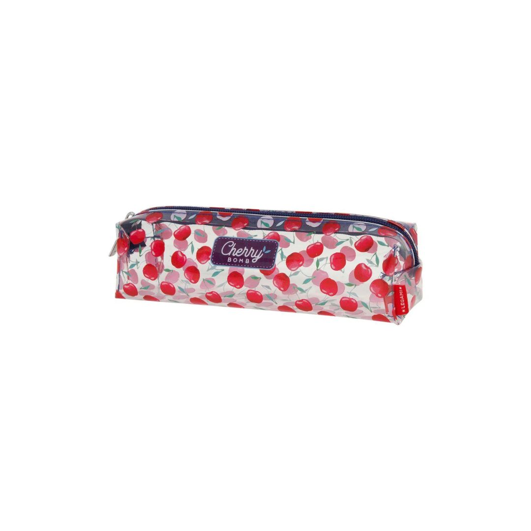 LEGAMI Transparent Pencil Case Cherry Bomb