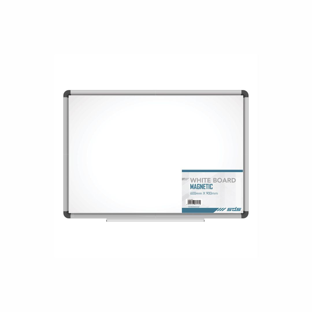 SDS Magnetic Board White 600mm x 900mm