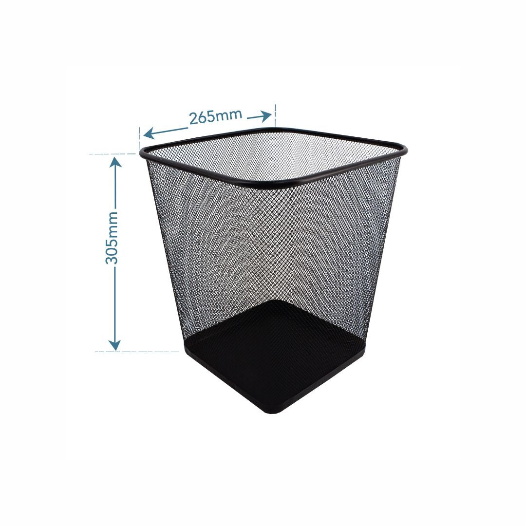 SDS Wire Mesh Square Dust Bin 15L