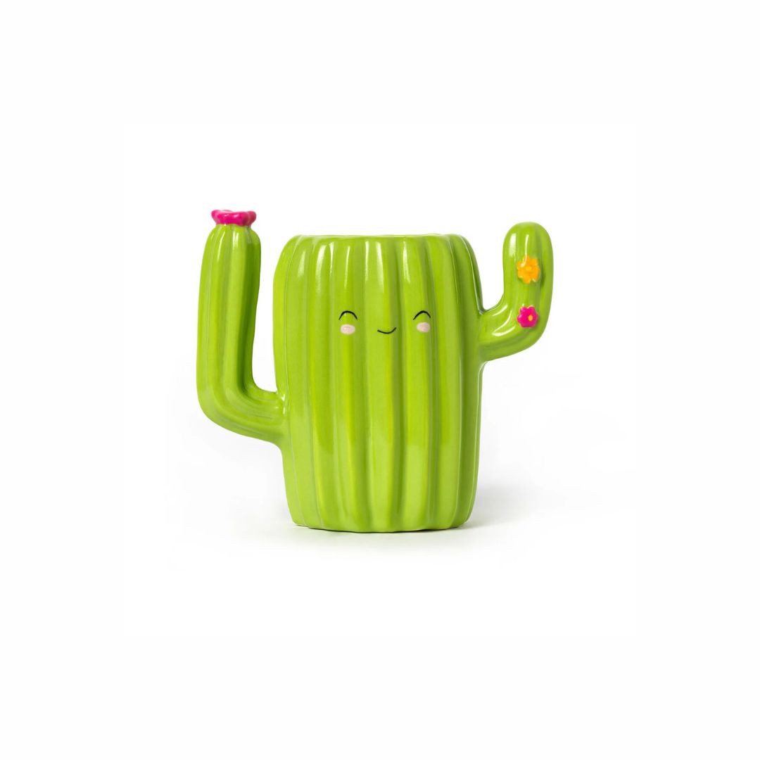LEGAMI Cactus Ceramic Desk Friends Pen Holder