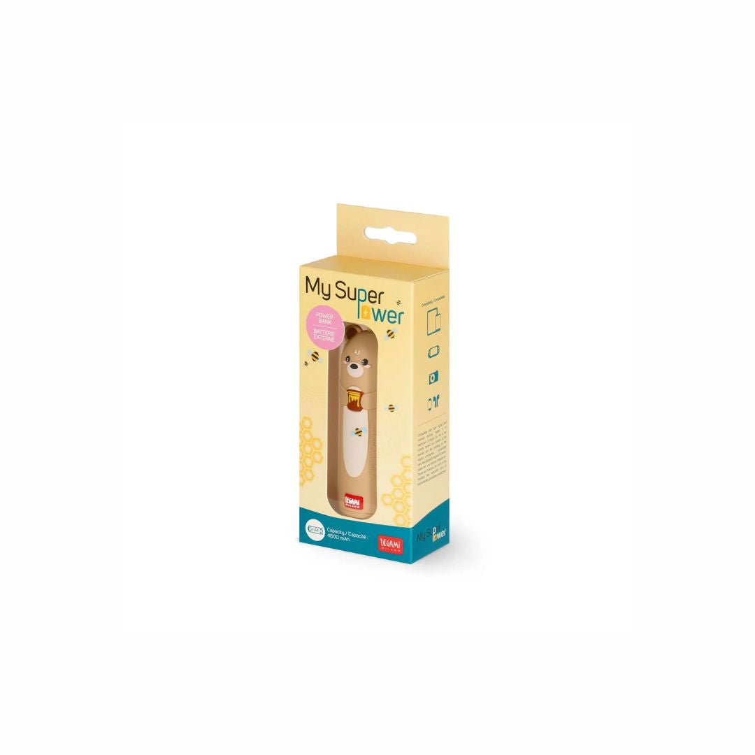 LEGAMI My Super Power Power Bank Teddy Bear