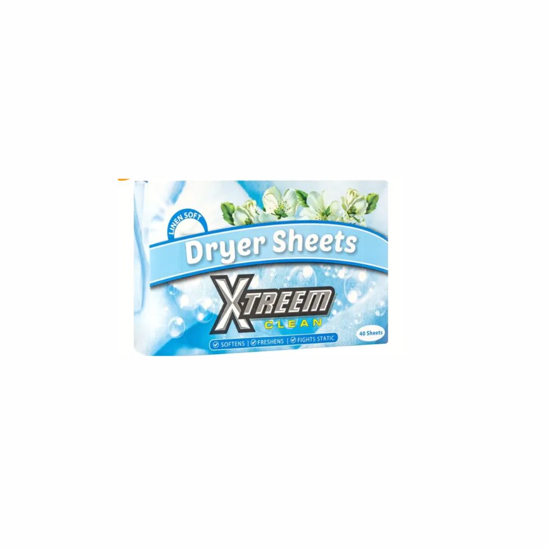 XTREEM Dryer Sheets Linen Fresh 40 sheets per box