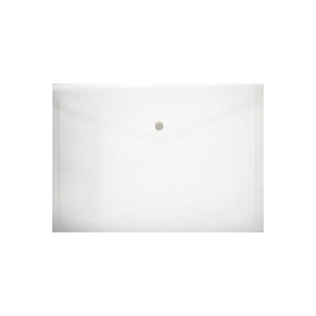 TREELINE Folder A3 PVC Carry Folder with Stud 200 Micron 6 Pack