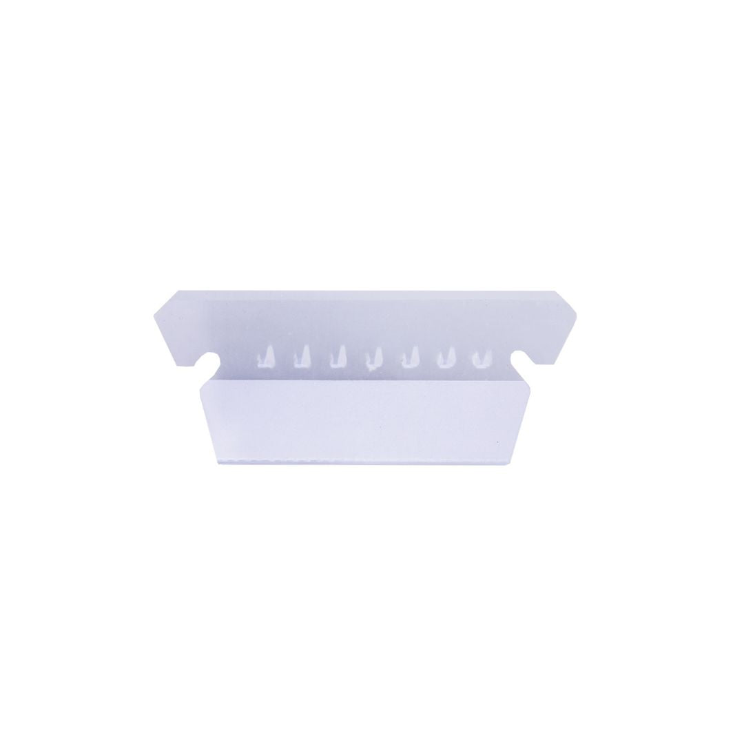 TREELINE Suspension File Soft Tabs and Inserts Clear 25 Pack