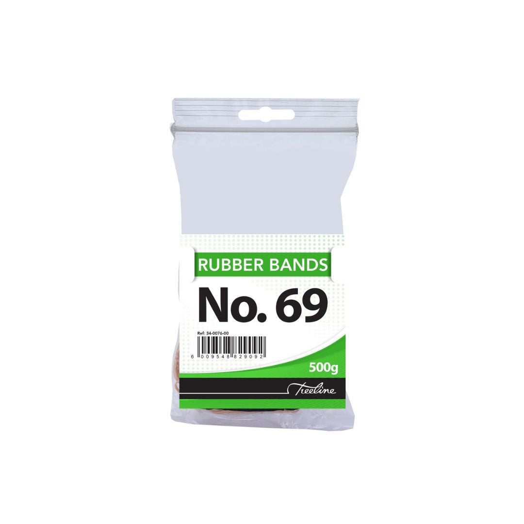TREELINE Rubber Bands 500 gram No69