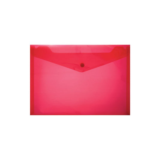 TREELINE Folder A3 PVC Carry Folder with Stud 200 Micron 6 Pack