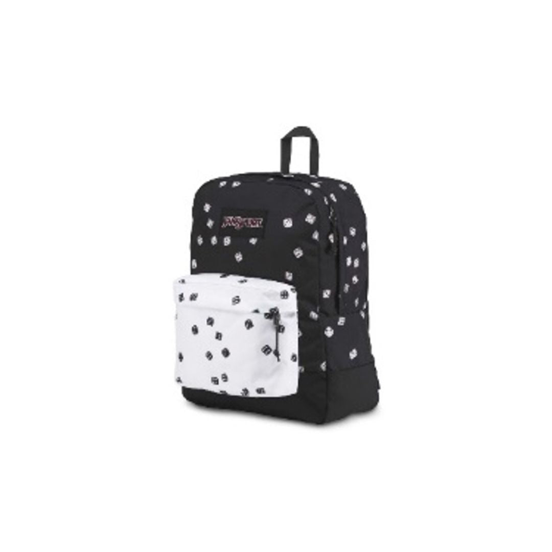 JANSPORT BLACK LABEL SUPERBREAK 42 x 33 x 21 cm Black and White Printed Backpack