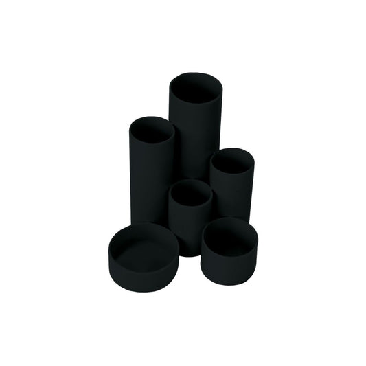 TREELINE Pen Holder PVC Round Up 6 Cylinder