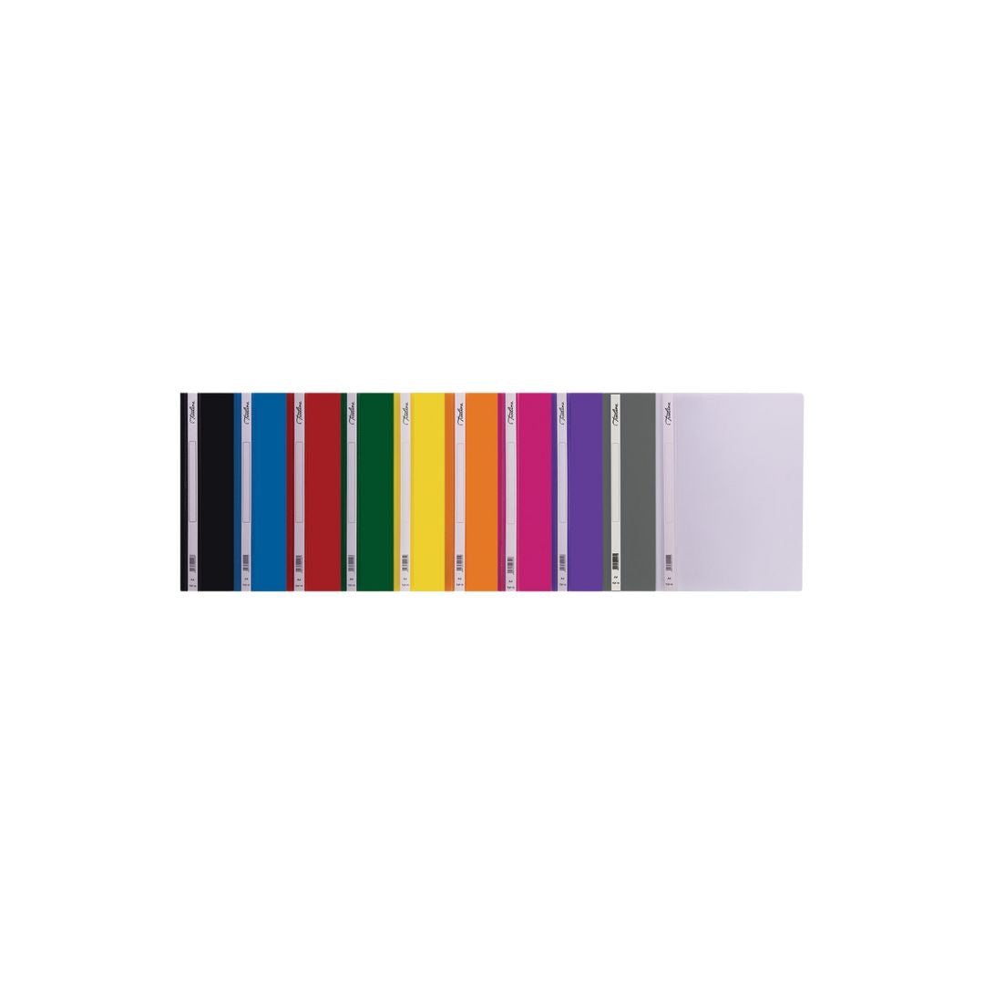 Folder Treeline Quotation Folder With White Strip and Filing Mechanism 10's