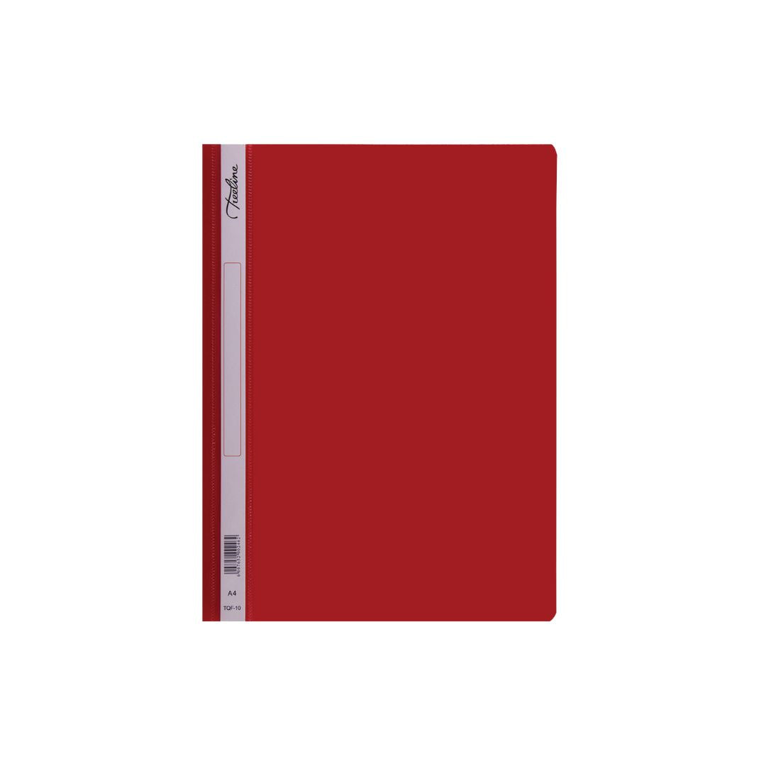 Folder Treeline Quotation Folder With White Side Strip Label and Filing Mechanism