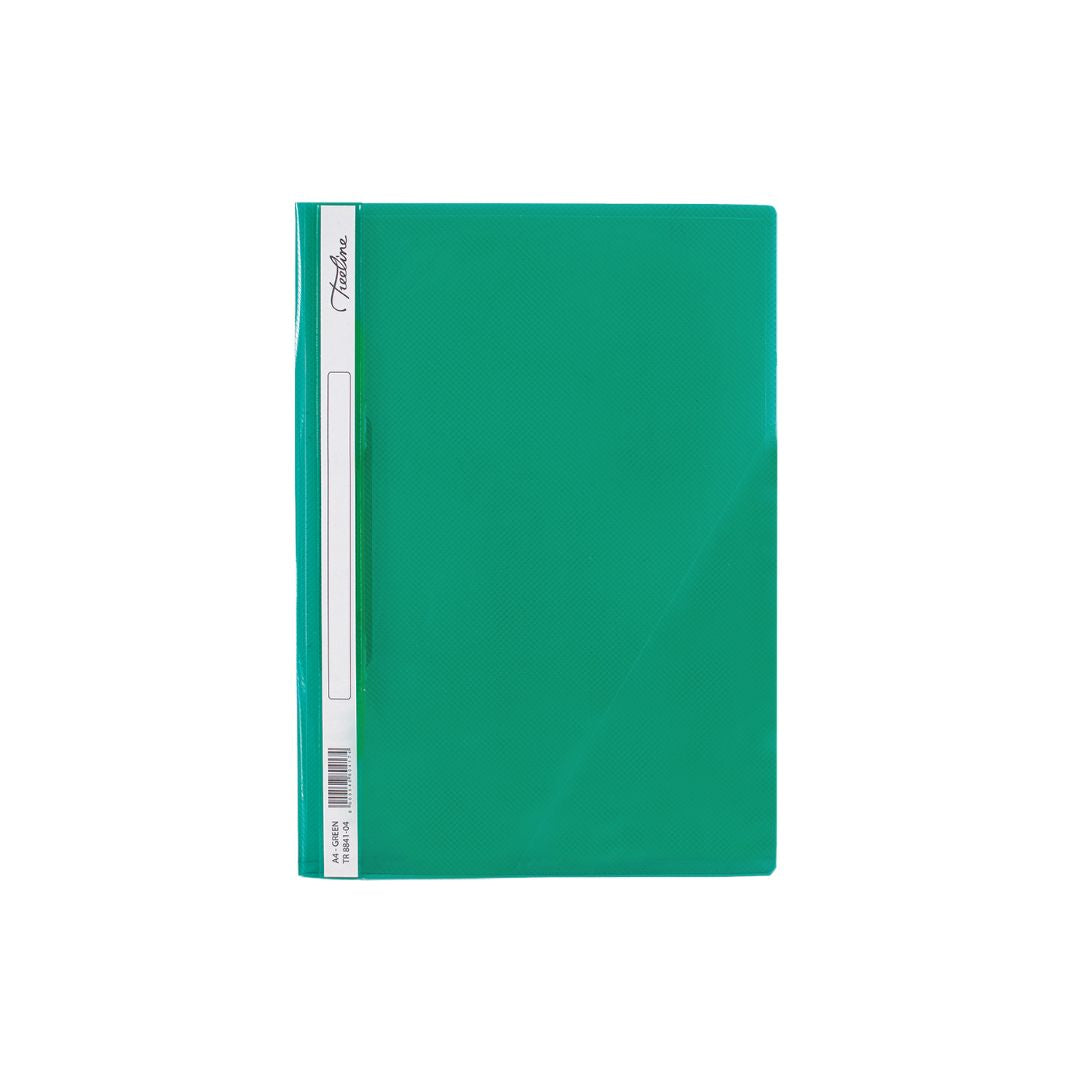 Folder Treeline Quotation Folder With White Side Strip Label and Filing Mechanism
