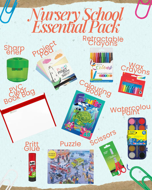 Nursery School Essential Stationery Pack