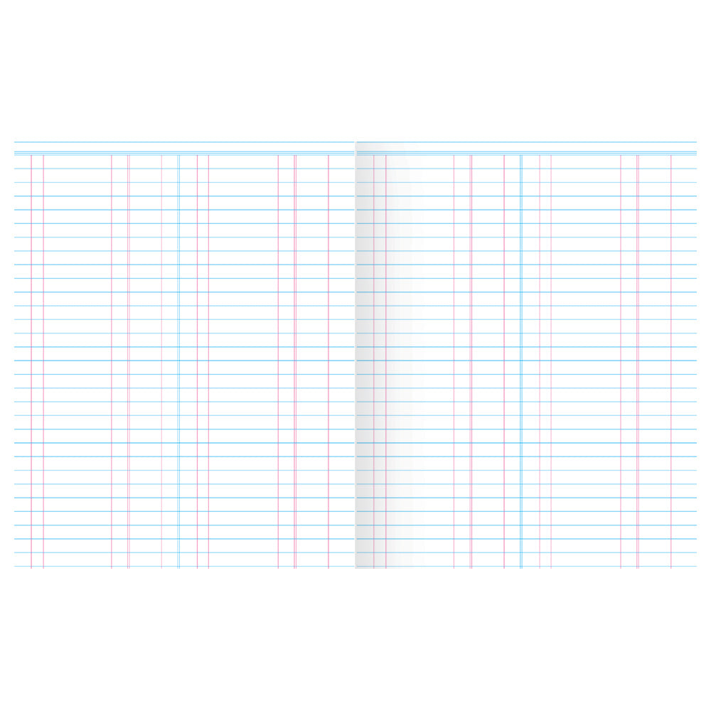 A4 Treeline Exercise Book  72 pg Soft Cover Double Ledger