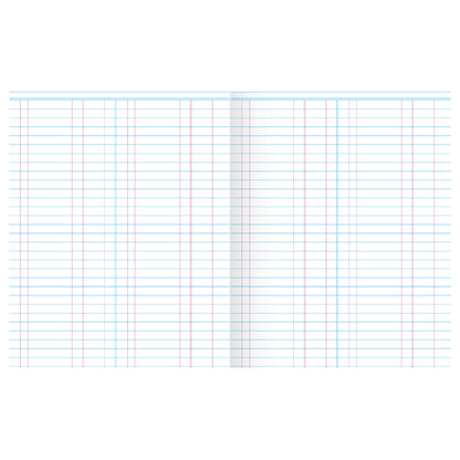 A4 Treeline Exercise Book  72 pg Soft Cover Double Ledger