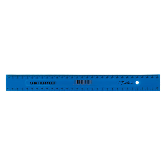 Treeline Ruler 30cm Shatterproof