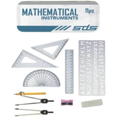 Mathematical  Set SDS 11 Piece