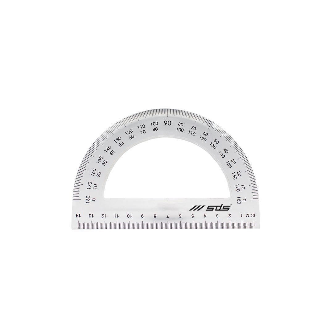 SDS Protractor 180 Degree 15cm