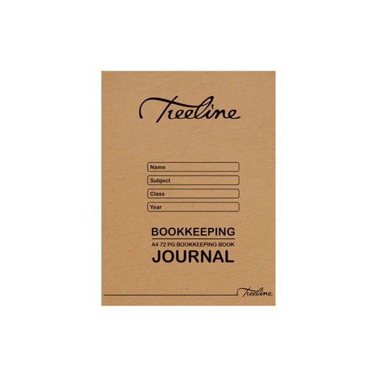 A4 Treeline Exercise Book 72 pg Soft Cover Journal Bookkeeping